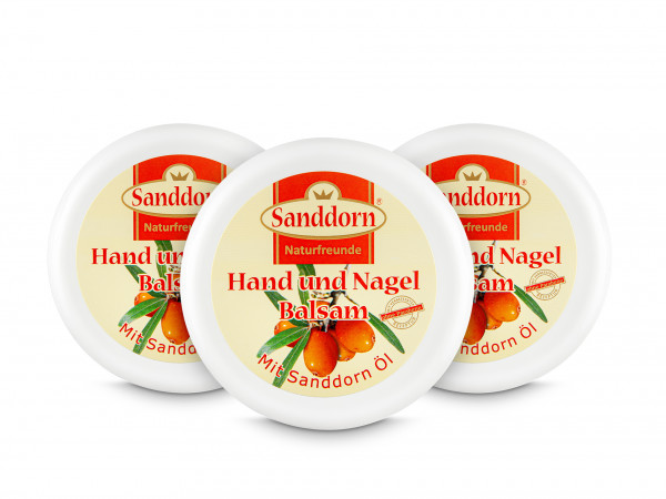 3er Set Hand &amp; Nagelbalsam SANDDORN