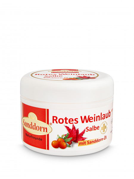 ROTES WEINLAUB Salbe mit Sanddorn-Öl - 250 ml