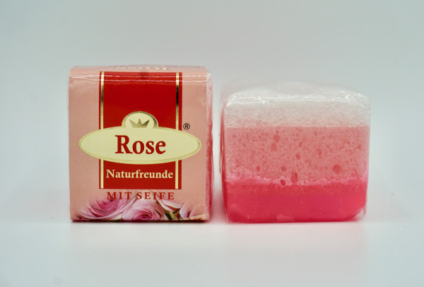 Naturfreunde PEELING SEIFE ROSE - 65 g